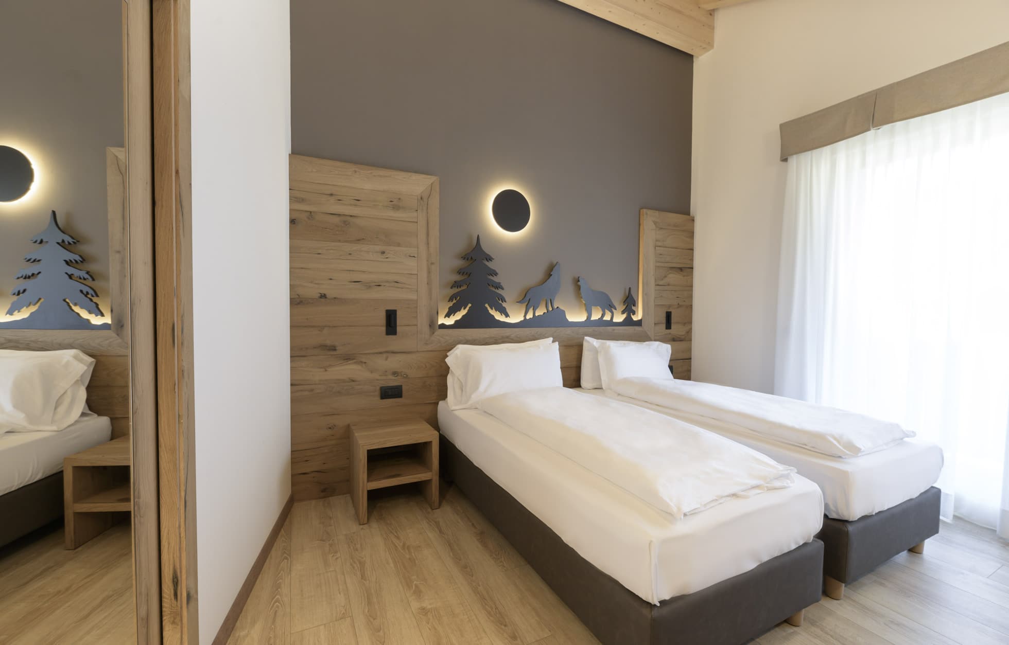 Ladinarredi - Fulun: camere